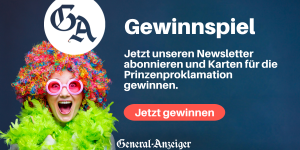 Gewinnspiel GA Bonn Prinzenproklamation